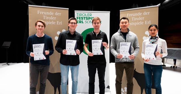 Die Gewinner:innen der Bläserakademie 2022 | Credit: Tiroler Festspiele Erl