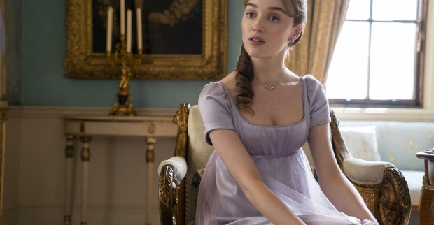 Daphne in der zweiten Staffel von Bridgerton.