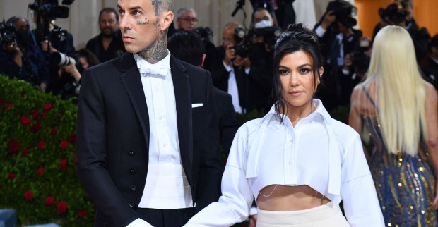 Kourtney Kardashian und Travis Barker
