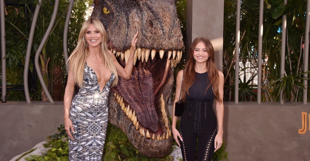 Heidi und Leni Klum