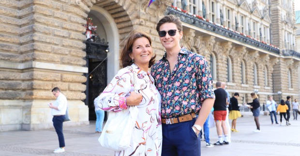 Claudia Obert mit Freund Max