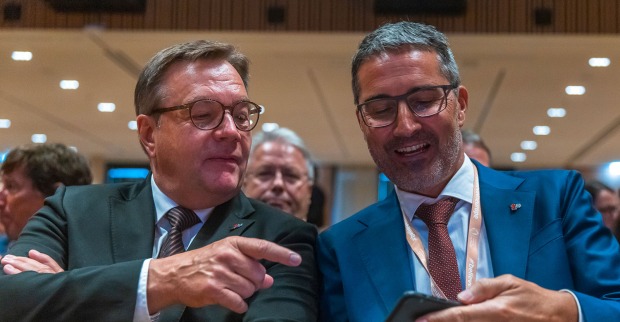 Günther Platter und Arno Kompatscher | Credit: EXPA / APA / picturedesk.com