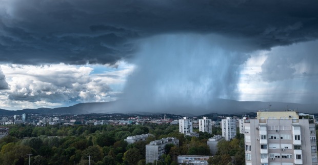 Unwetter über Zagreb | Credit: PIXSELL / EXPA / picturedesk.com