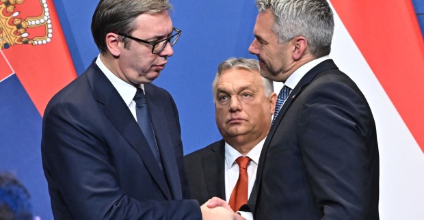 Drei Länder Treffen | Credit: ATTILA KISBENEDEK / AFP / picturedesk.com