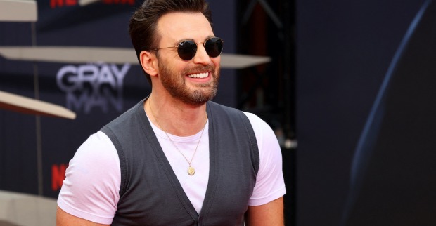 Chris Evans bei der Premiere von „The Gray Man“