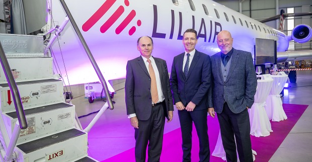 Drei Männer in Zusammenhang mit LILIAIR