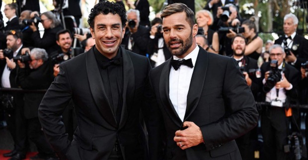 Ricky Martin mit seinem Ehemann Jwan Yosef | Credit: CHRISTOPHE SIMON / AFP / picturedesk.com