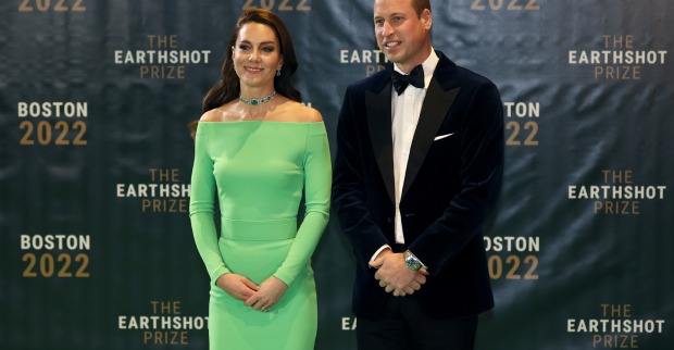 William und Kate beim Earthshot Prize