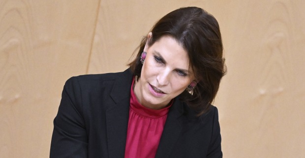 Porträtwährend Rede