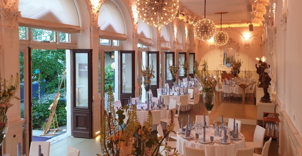Hochzeitstafel im Vienna Ballhaus | Credit: Viennaballhaus