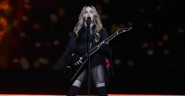Musikerin Madonna auf der Bühne. | Credit: Lisa Ferguson / Camera Press / picturedesk.com