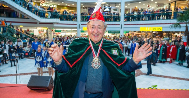 Richard Lugner in der Lugner City