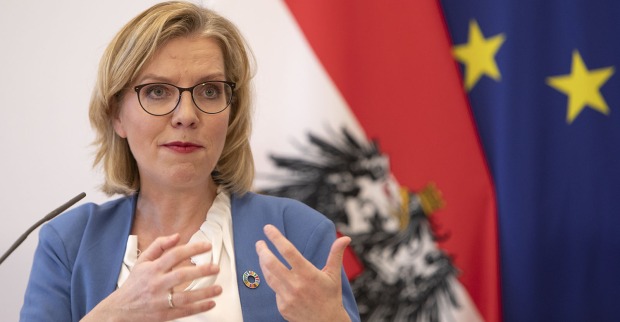 Umweltministerin Leonore Gewessler