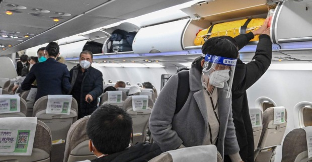 Flugzeug China I Credit: HECTOR RETAMAL /AFP / picturedesk.com