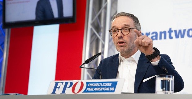 FPÖ-Chef Herbert Kickl kritisiert die Regierung