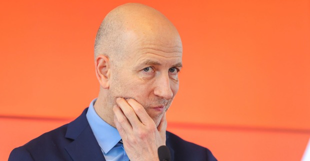 Arbeitsminister Martin Kocher in Großaufnahme