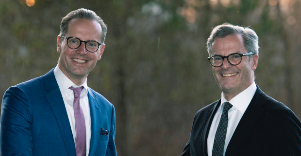 Werner Stein und Erfried Bäck