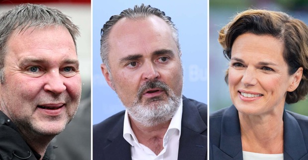 Andi Babler, Hans Peter Doskozil und Pamela Rendi-Wagner