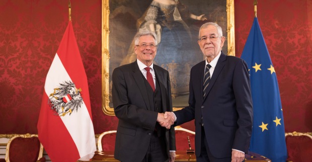Peter Kaiser und Alexander Van der Bellen