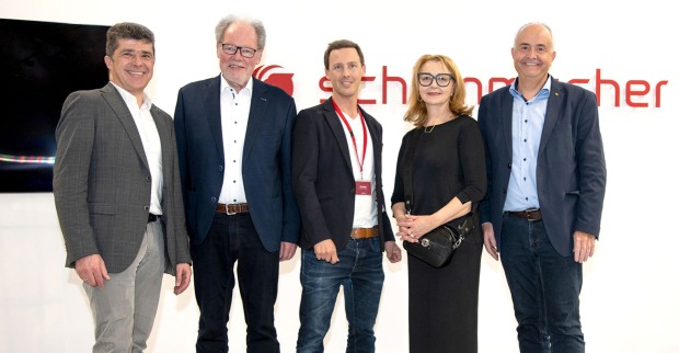 Clemens Ender, Werner Huber, Christian Ströhle, Edith Lampert-Greußing und Manfred Böhmwalder