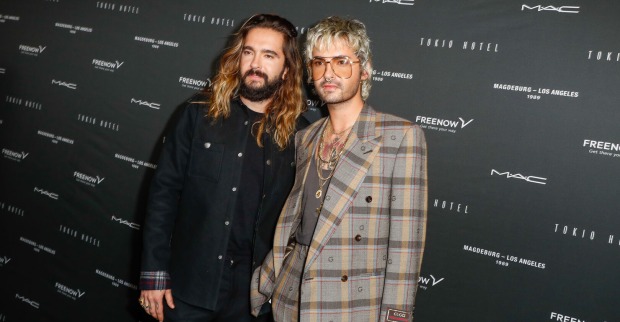 Tom und Bill Kaulitz am Roten Teppich