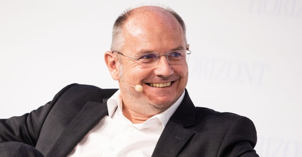 erdinand Wegscheider (ServusTV) im Rahmen einer Diskussion bei den österreichischen Medientagen 2019.