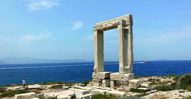 Das Portara ist das Wahrzeichen von Naxos.
