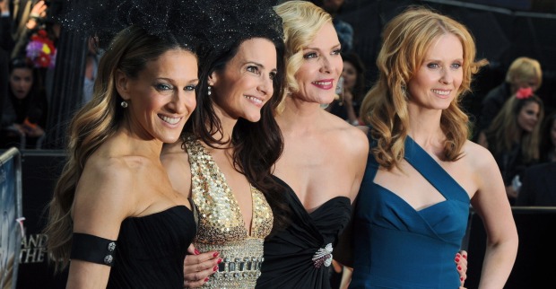 Die Darstellerinnen von Sex and the City bei der Premiere