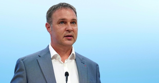 Babler in seiner ersten offiziellen Reaktion. Er wirkt verhalten