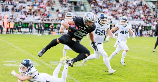 American Football Raiders Tirol gegen Milan Seaman