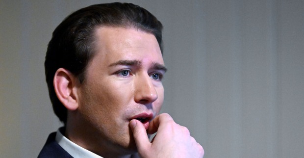 Der ehemalige österreichische Bundeskanzler Sebastian Kurz am Donnerstag, 13. Oktober 2022, im Rahmen eines Interviews mit der APA-Austria Presse Agentur in Wien