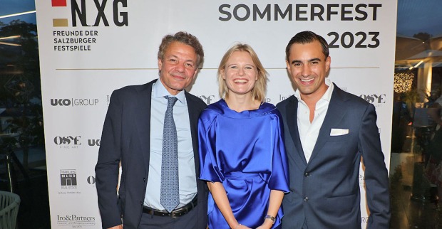 NXG Sommerfest: Philipp Spaengler, Ulrike Koestinger, Christian Renner