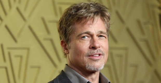 Brad Pitt am Red Carpet der Babylon-Premiere