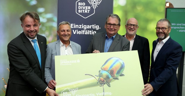 Vertreter von (Privatstiftung) Kärntner Sparkasse und FH Kärnten