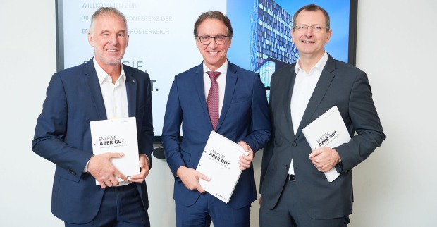 CFO Andreas Kolar, CEO Leonhard Schitter, COO Stefan Stallinger