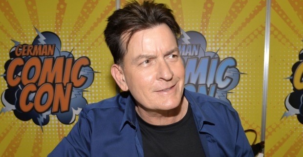Charlie Sheen bei der Comic Con.