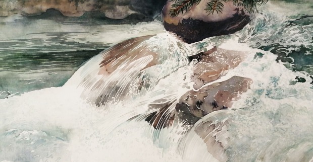 Wasser-Bild von Hannelore Nenning