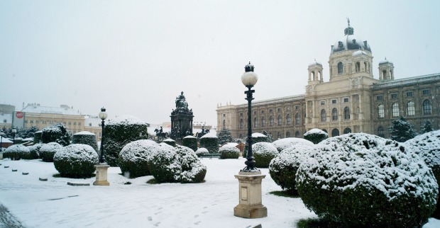 MuseumsQuartier im Winter | Credit: Robert Newald / picturedesk.com