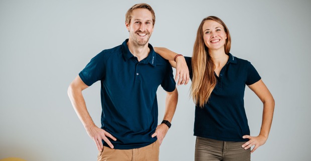Michael Omann und Marion Kanalz von Movevo