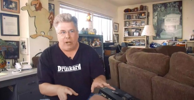 Mojo Nixon bei einem Interview.