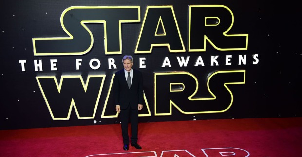Harrison Ford auf der Star Wars-Premiere | Credit:  LEON NEAL / AFP / picturedesk.com