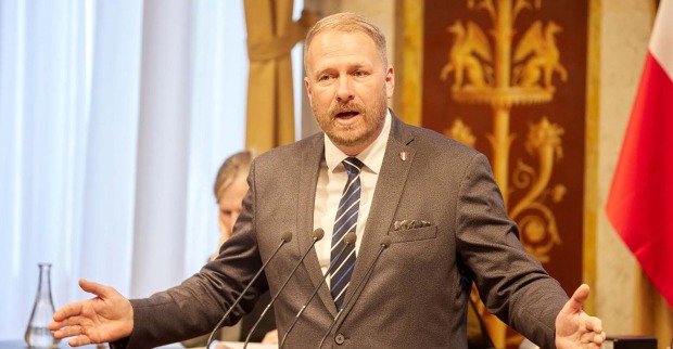 FPÖ-Bundesrat Markus Leinfellner im Rahmen einer Sitzung des Bundesarats