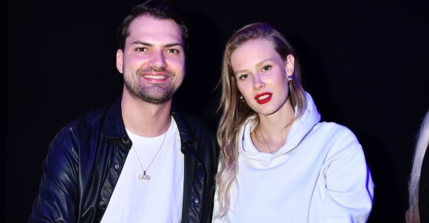 Jimmy Blue Ochsenknecht und seine Partnerin Laura Marie Geissler.