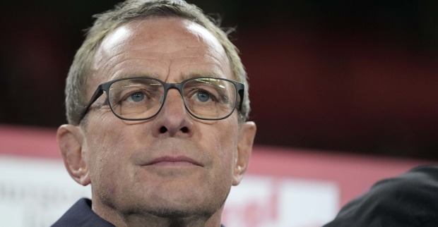 Ralf Rangnick in Großaufnahme