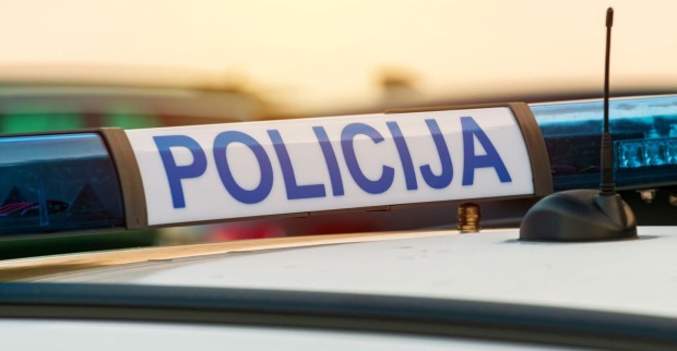 Kroatisches Polizeiauto.