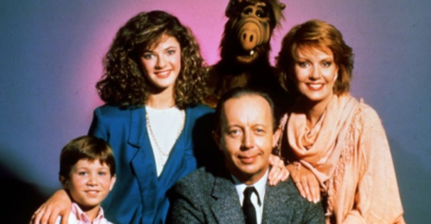 Die Schauspieler der Serie "Alf".