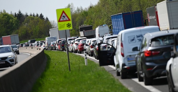 Stau auf der Westautobahn