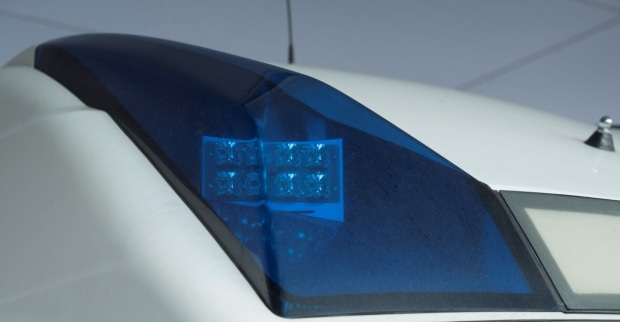 Blaulicht eines Rettungswagens