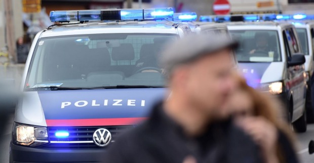 Großaufgebot der Polizei