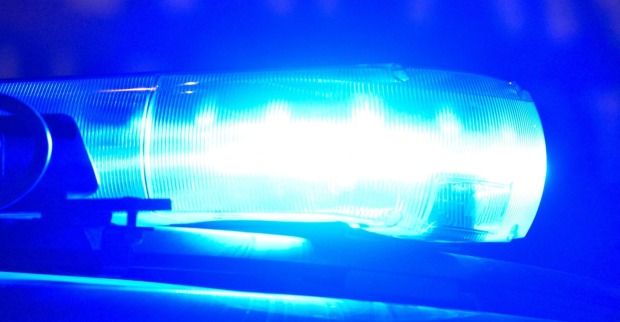 Leuchtende Polizeisirene